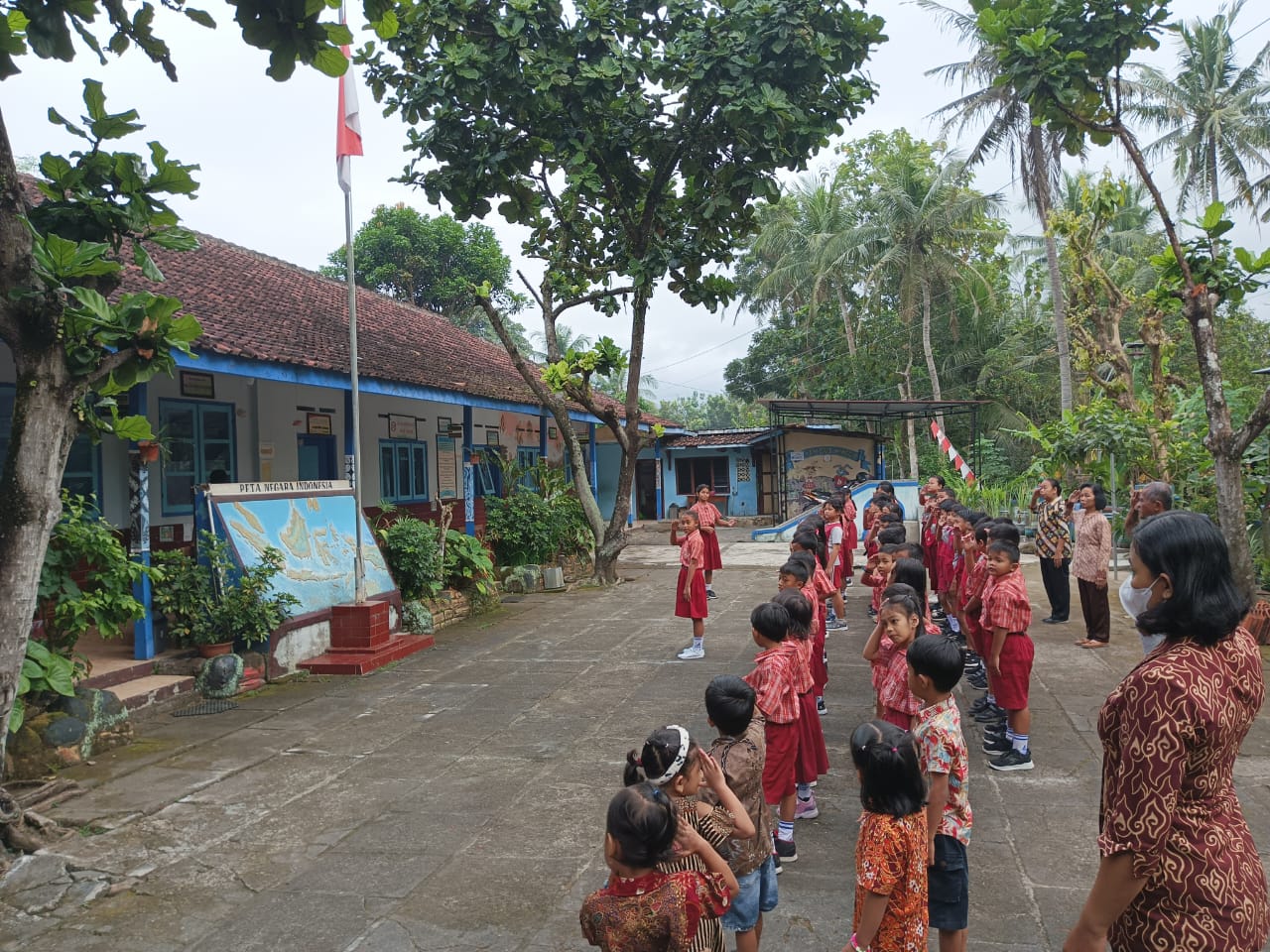 Pembiasaan Apel Pagi